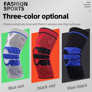 Genouillères de sport souples, élastiques, respirantes, à compression pour le fitness, le cyclisme, le basketball, soutien des jambes, manchons de genou, garantie 1 an - Product Image 3