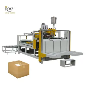 Semi Automatic Two Pieces Folder Gluer Two Sides Folding gluing machine Small Size Automatic Carton Box Folder Gluer Machine