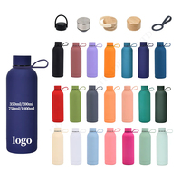 Bouteille d'eau isotherme en acier inoxydable à double paroi TY 500 ml, isolation thermique 6-12 heures, couleur personnalisée, petite ouverture, sport