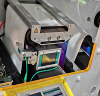Imprimante flexographique à 5 couleurs modèle RTRY-420 avec moniteur vidéo et dorure à froid