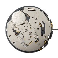 Jepang MIYOTA Brass Chronograph 0S20 Movement Multifungsi dengan Fungsi Tachymeter Baterai Tahan Lama Tanggal 24 Jam
