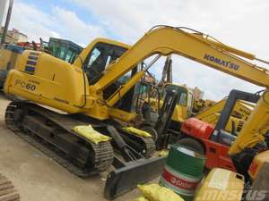 Petite pelleteuse de haute qualité Komatsu PC60 d'occasion pour mini pelleteuse à vendre - Product Image 5