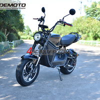 Elektro Roller – Scooter électrique à deux roues larges, entrepôt européen Scotters City Coco 3000w Chopper M8 Citycoco 60V 2000w