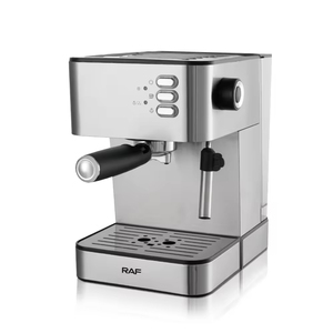 Machine à café puissante en acier inoxydable, style italien, machine à expresso de haute qualité - Product Image 1