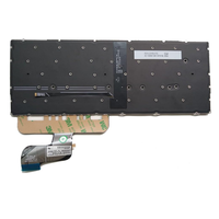Clavier de remplacement pour ordinateur portable rétroéclairé américain pour HP Elite Dragonfly G2 MAX 13.3 SN9181BL SG-99100-2VA bleu