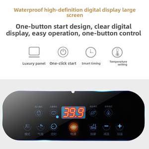 Spa de pies automático para el hogar con calefacción de temperatura constante, lavabo doble para remojo de pies doble, terapeuta de masaje eléctrico - Product Image 4