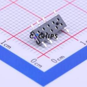 SS-1400S-L2 Slide Switch SMD Switch Double Pole Three Throw Rectangle Pin Header SMD Tab 10mm - Product Image 2