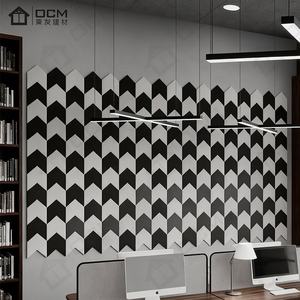 Panneau acoustique en polyester résistant à l'humidité, isolation phonique pour sous-sol, salle de sport, <span class=keywords><strong>piscine</strong></span>, certifié EN - Product Image 1