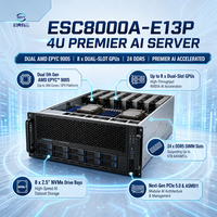 Nœud de serveur ESC8000A-E13P pour l'entraînement de modèles d'apprentissage profond, l'informatique scientifique, la dynamique moléculaire et la conduite autonome