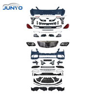 Kit carrosserie Junyo, calandre de pare-chocs, lifting complet, pare-chocs avant, pare-chocs arrière pour Mercedes Benz Classe S W222 Maybach