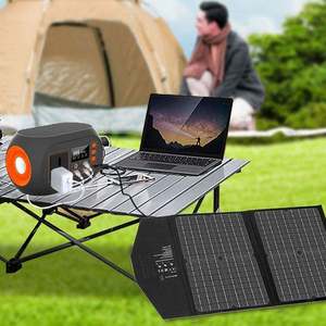 High Quality 100W Solar Live Mobile Power Bank Household 220V Outdoor Emergency <b>Storage</b> - Product Image 4