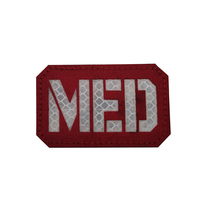 Choix multiples Laser Réfléchissant Rescue Étiquette Réfléchissante MED Patch Nylon Tissu Vêtements Applique Sac à Coudre Chapeaux Sac Autocollants