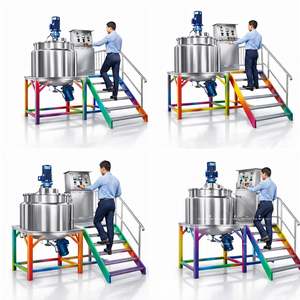 Ligne de production de savon numérique entièrement automatique pour petites entreprises 200 kg - Ensemble tout-en-un mélangeur, découpeur et imprimante - Product Image 2