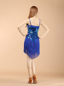 Nouvelle jupe fendue pour femmes, idéale pour la salsa, le tango et la danse du ventre, parfaite pour les spectacles et les compétitions. - Product Image 4