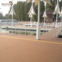 Imperméable à l'eau durable solide en plastique marin en teck pour bateaux