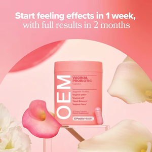 Cápsulas de Probióticos para la Menopausia de Alta Pureza OEM para Mujeres, Antioxidantes, Refuerzo Inmunológico, Extracto Herbal Prebiótico, 60 Unidades - Product Image 3