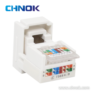 128 <span class=keywords><strong>RJ45</strong></span> UTP Cat6 8P8C 90 degrés plaqué or 6m Matériel PC Prise Keystone DP-KJ-9155 Télécommunications 568A/568B Sans outil - Product Image 4