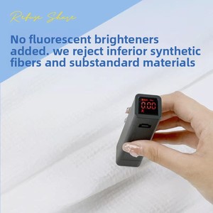 Eco-Friendly 100% Cellulose Disposable Nonwoven <b>Bath</b> <b>Towel</b> Hygienic Durable Save Laundry Time Single Use - Product Image 5