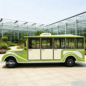 Elegante Vehículo Turístico Eléctrico Retro Antiguo, Vehículo de Lujo para Recorridos en Sitios Históricos y Jardines - Product Image 1