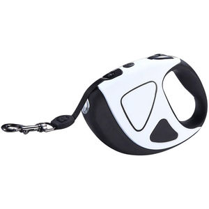 Vendedor superior logotipo personalizado retráctil <span class=keywords><strong>Nylon</strong></span> mascota perro correa de lujo automático LED patrón sólido hecho aleación poliéster plástico-venta al por mayor - Product Image 1