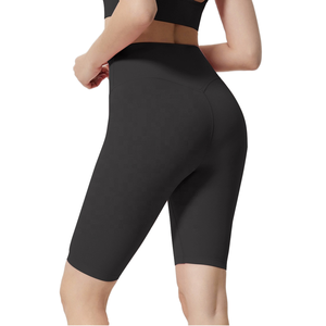 Pantalones cortos de yoga ajustados de cintura alta para mujer, equipo deportivo de entrenamiento de moda personalizado - Product Image 1