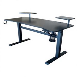 Bureaux informatiques métalliques réglables Lumetal Vietnam pour intérieur - Style moderne avec surface en bois, ODM disponible pour les bureaux - Product Image 1