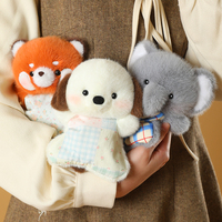 Peluche lestée personnalisée, douce et apaisante, jouet en forme de renard ou de cochon pour soulager l'anxiété, vente en gros