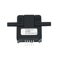 GZF3000D Sensor Aliran MEMS Termodinamika Udara/Gas Aliran Rendah Ukuran Ringkas Sensitivitas Tinggi Akurasi 1,5% Rentang 0-100 SCCM 8-24Vdc