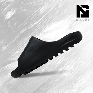 YZY YS-01 'Black' Sport <b>Slippers</b> Black Open Toe EVA Outsole Anti-Slippery Summer Wear Fashion Causal <b>Slippers</b> - Product Image 1