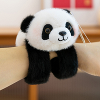 Bracelet claquant personnalisé pour enfants, motif animal de dessin animé, ours en peluche super doux, cadeau de vacances et d'anniversaire, prend en charge le logo ODM OEM