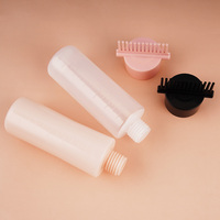 Bouteilles professionnelles personnalisées pour la coloration des cheveux en salon, bouteilles d'application pour le cuir chevelu et les racines, applicateur d'huile capillaire
