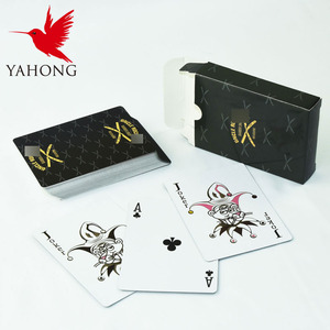 Карточки для игры в покер, евро, Оптовая торговля, зеленые стандартные авиалинии, ламинированные колоды, карты для игры в покер по цене тунисского лорда - Product Image 2