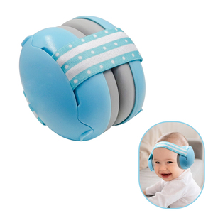 Alta calidad 25DB Protección auditiva insonorizada Diadema ajustable Anti-ruido ABS <span class=keywords><strong>Orejeras</strong></span> para bebés - Product Image 1