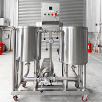 Système de nettoyage CIP 150L en acier inoxydable, chariot mobile CIP, équipement de nettoyage pour brasserie, pour cuves de fermentation
