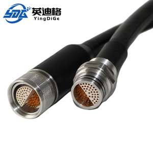 IP68 Wasserdichter Neuester Luftfahrt-Steckverbinder, Luft- und Raumfahrt Stecker-Buchse RF Mehradrige Stromverbindung Vergoldet 5-polig PCB Hochwertig - Product Image 3