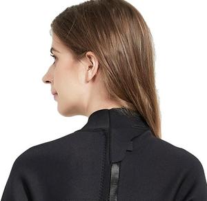 <span class=keywords><strong>Combinaison</strong></span> de <span class=keywords><strong>plongée</strong></span> en néoprène noire sur mesure pour femmes LYWISH, épaisseur 5 mm, manches longues, <span class=keywords><strong>combinaison</strong></span> de <span class=keywords><strong>plongée</strong></span> une pièce, fermeture éclair au dos, combinaisons de <span class=keywords><strong>plongée</strong></span> en apnée - Product Image 4