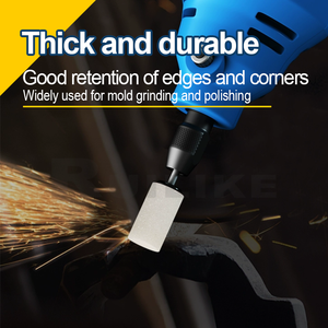 Meuleuse d'établi Rulike avec tête de polissage en laine, garantie 1 an, pour la finition miroir des métaux automobiles - Product Image 6