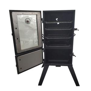 Barbecues Verticaux au Charbon de Bois Personnalisés, <span class=keywords><strong>Barbecue</strong></span> <span class=keywords><strong>Vertical</strong></span> Intérieur ou Extérieur, Fumoir <span class=keywords><strong>Vertical</strong></span> avec Grille de Cuisson Réglable - Product Image 4