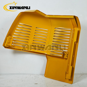 อะไหล่รถขุดคุณภาพสูง XINWANLI รุ่น PC60-8 70-8 ฝาครอบเครื่องยนต์ด้านซ้าย แผ่นโลหะ สำหรับ 201-54-81102 201-54-81101 - Product Image 6