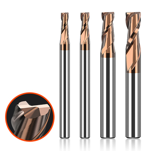 HUHAO HRC 55 2 Flutes Tungsten Carbide <strong>End</strong> <strong>Mill</strong> Cutter CNC Tungsten Steel <strong>End</strong> <strong>Mill</strong> H12000103 - Product Image 1