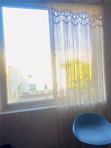 Cortina de Macramé de Algodón Estilo Boho <span class=keywords><strong>Bravo</strong></span> de 38 Pulgadas para Puerta o Ventana, Cortina Ondulada - Product Image 4