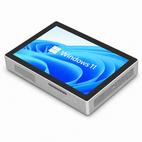 Mini PC F9B con Pantalla Táctil de 7 Pulgadas, Intel N95, Doble LAN 2.5GbE, Sin Ventilador, Windows 11, Panel PC Industrial