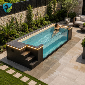 <span class=keywords><strong>Piscine</strong></span> hors sol de luxe, spa autoportant pour la détente familiale en extérieur dans la cour - Product Image 1