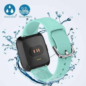 Nouveau <span class=keywords><strong>Bracelet</strong></span> de couleur Pure de haute qualité pour <span class=keywords><strong>Fitbit</strong></span> <span class=keywords><strong>Versa</strong></span> 2/<span class=keywords><strong>Versa</strong></span> <span class=keywords><strong>Lite</strong></span> <span class=keywords><strong>Bracelet</strong></span> de montre en Silicone souple de remplacement Correa - Product Image 6