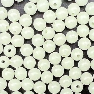 Offre Spéciale 1000 pièces/sac Perles de pêche flottantes lumineuses en plastique, billes rondes pour montage de montages <span class=keywords><strong>lumineux</strong></span>, matériel de pêche - Product Image 4