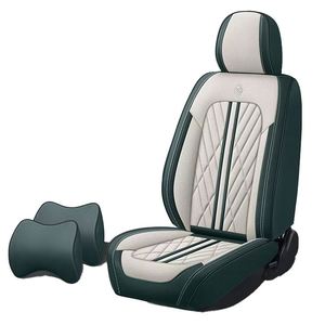 TONGHUI Mitsubishi Skoda Full Set Luxury Waterproof All-Season PVC Car <b>Seat</b> <b>Covers</b> 9-Piece - Product Image 3