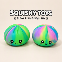 Jouet anti-stress Kawaii en forme de dumpling géant, boîte surprise, mignon, à presser, grands cadeaux de fête, jouets squishy, jouets anti-stress, vente en gros