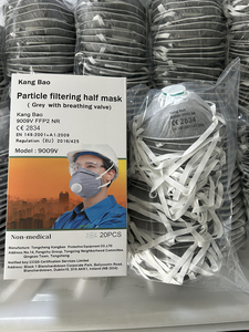 Impression de logo, <span class=keywords><strong>masque</strong></span> FFP2 avec valve, <span class=keywords><strong>masque</strong></span> respiratoire à charbon actif, EN149, CE 2834, 20 pièces - Product Image 6