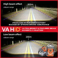 Kit de conversion de phares projecteurs BiLED BiLaser VAHID X2S 3 pouces H4 H7 9005 9006 6000K 18000LM 12V Module de lentille haute puissance