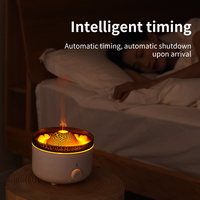 Diffuseur de parfum à ultrasons avec lumière LED, grande capacité 560 ml, humidificateur et purificateur d'air portable pour la maison, alimentation Type-C